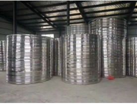 不鏽鋼圓形水箱