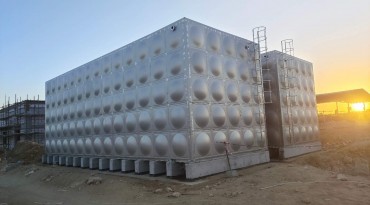 茲別克斯坦Sarimay項目2台消防水箱