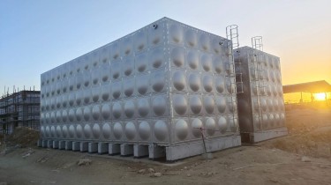 茲別克斯坦Sarimay項目2台消防水箱