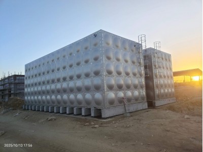 克服萬難，使命必達——我司圓滿完成烏茲別克斯坦Sarimay項目2台消防水箱安裝任務